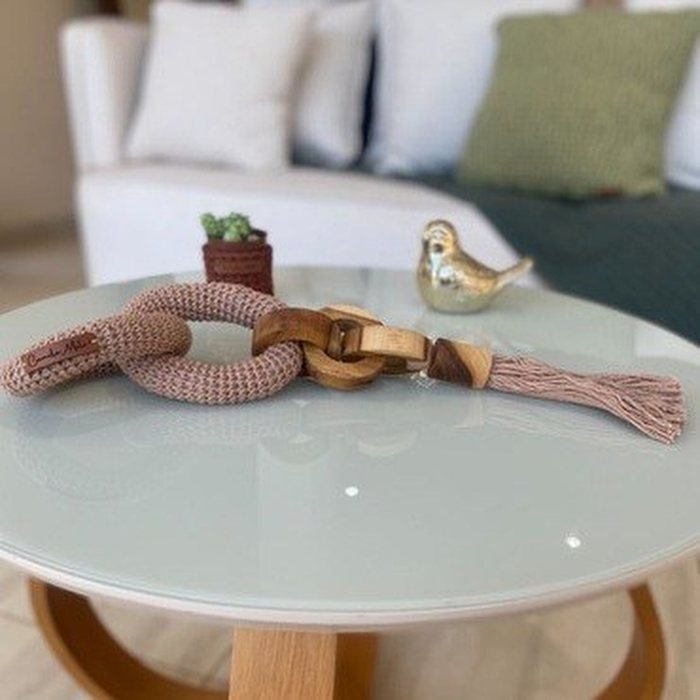 Colar de Mesa 009 de crochê