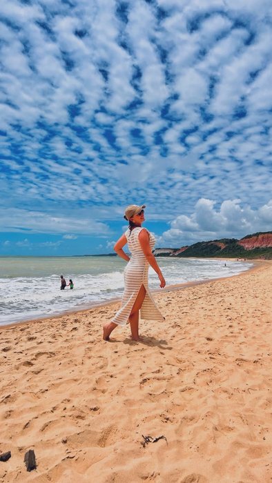 Saída de Praia de crochê