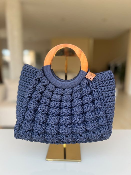 Nova Bolsa de crochê